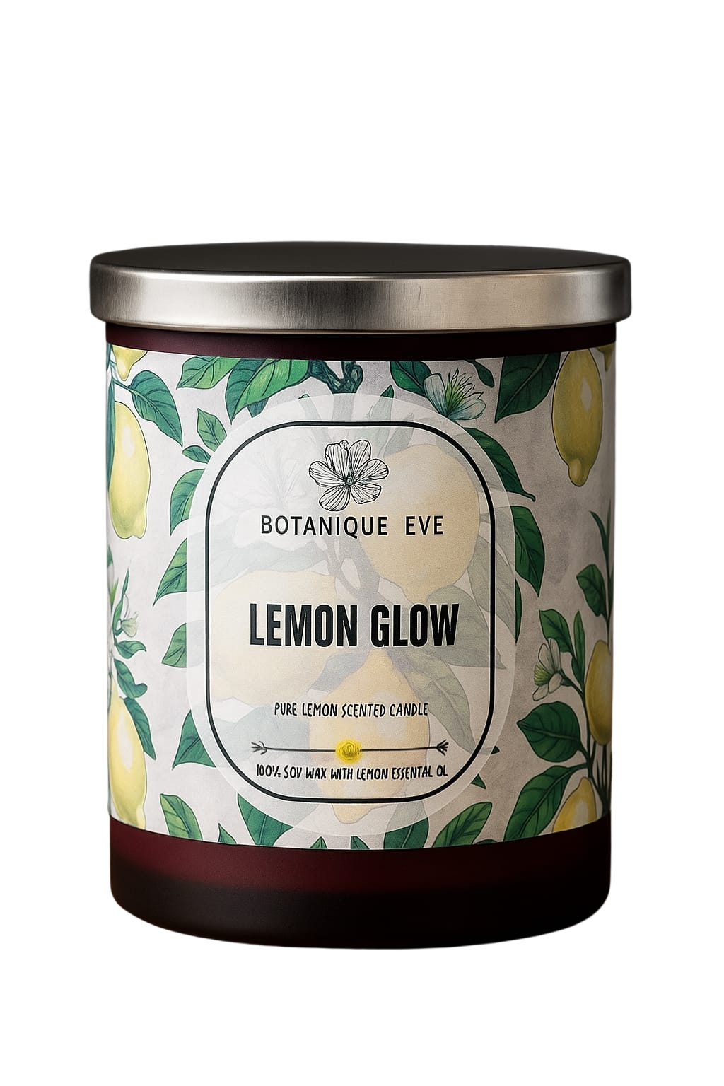 Lemon Glow Scented Candle 400g